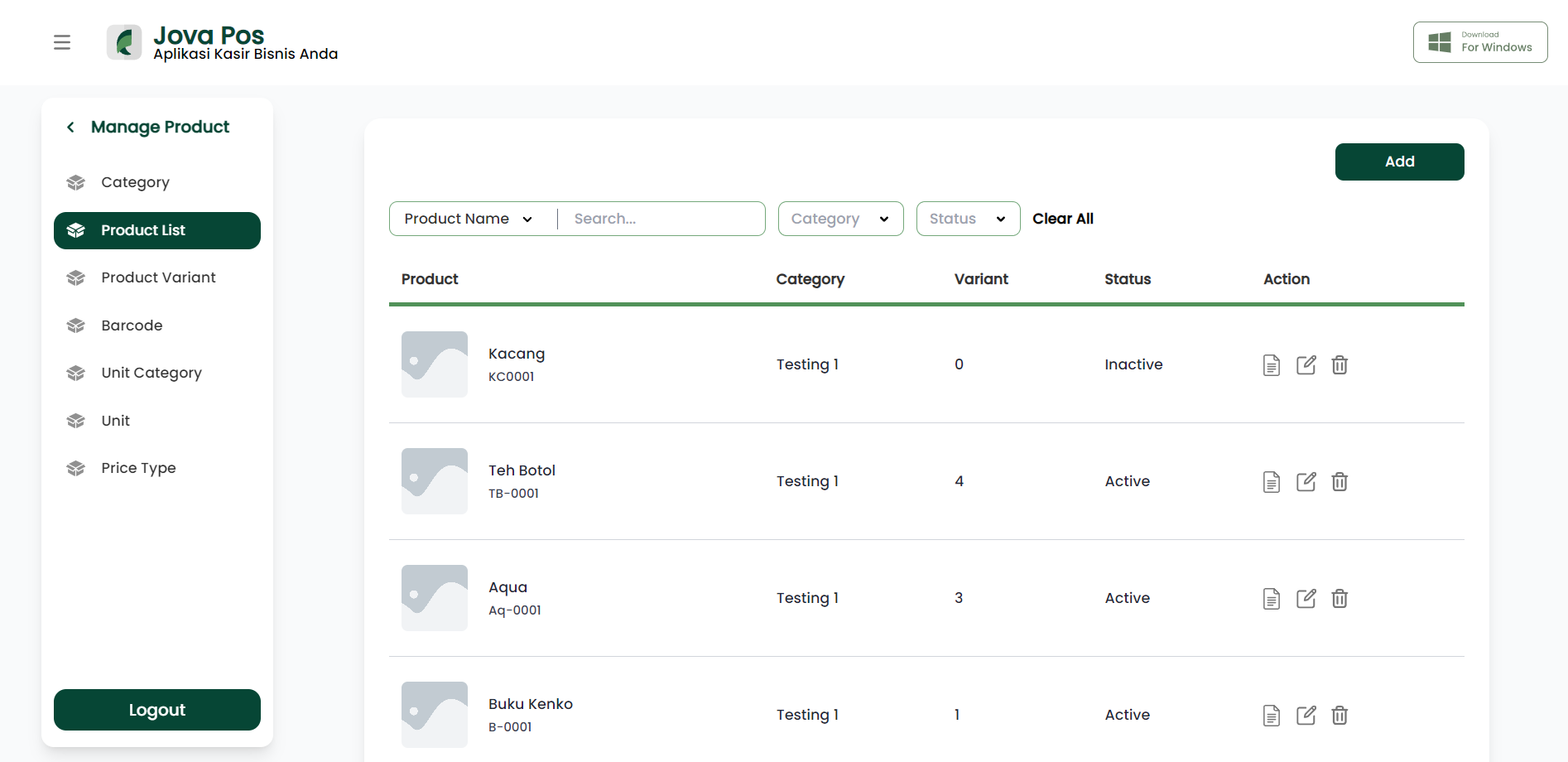 Product-List