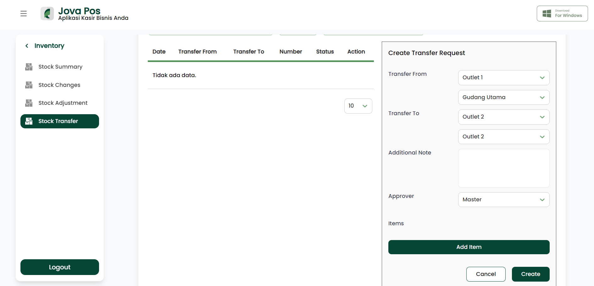 StockTransfer